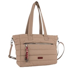 Saco de Ombro Shopper SKPAT Brescia Taupe | Ref. 237.32778102
