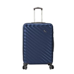 BENZI Mala de Viagem / Trolley Médio 67cm 4R BZ5812 Azul Escuro | Ref. 288.BZ5812A-B