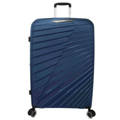 BENZI Mala Viagem / Trolley Grande 77cm 4R Exp BZ5808 Azul Escuro | Ref. 288.BZ5808AE-C
