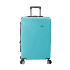 BENZI Mala Viagem / Trolley Médio 66cm 4R Exp BZ5788 Azul Claro | Ref. 288.BZ5788AC-B