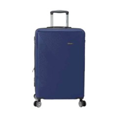 BENZI Mala Viagem / Trolley Médio 66cm 4R Exp BZ5788 Azul Escuro | Ref. 288.BZ5788AE-B