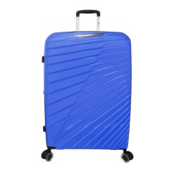 BENZI Mala Viagem / Trolley Médio 67cm 4R Exp BZ5808 Azul Jeans | Ref. 288.BZ5808AJ-B