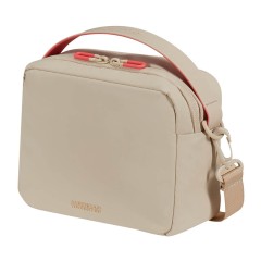 AMERICAN TOURISTER Bolsa de Tiracolo PuffyPop Bege | Ref. 92.156527-1030