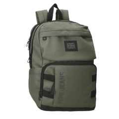 Mochila p/ Portátil 13.3” Adap. 2C PEPE JEANS Matlock Caqui | Ref. 186.7312042