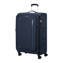 AT Mala de Viagem Grande 78cm 4R Exp. CloudRider Azul Marinho | Ref. 92.157367-9486