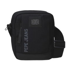 Bolsa de Tiracolo Pequena PEPE JEANS Matlock Preta | Ref. 186.7315241