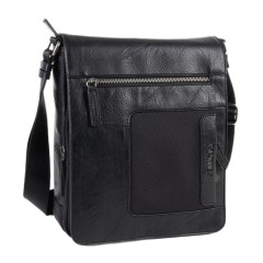 Bolsa de Tiracolo para Tablet MATTIES Nylon Sport Preta | Ref. 132.4019320