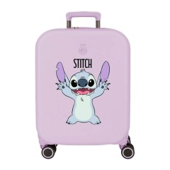 Mala de Cabine / Trolley 55cm 4R Enso STITCH Playful Lilás | Ref. 186.3199144