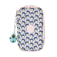 Estojo Escolar KIPLING 50 Pens Geo Shell | Ref. 187.KI370731N