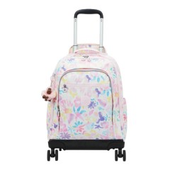 Mochila Escolar com Rodas KIPLING New Zea Aqua Sea | Ref. 187.KI46744ES