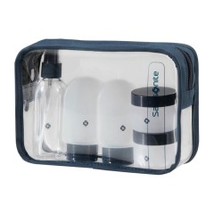 SAMSONITE Conjunto de 5 Frascos para Viagem TA Revolution Azul | Ref. 92.155569-1549