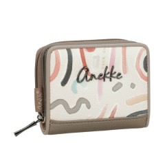 ANEKKE Carteira Pequena RFID Olympia Bege | Ref. 280.42749-903