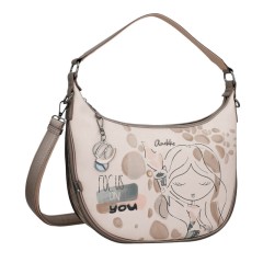 ANEKKE Mala de Ombro Olympia 42742-190 Bege | Ref. 280.42742-190