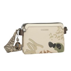 ANEKKE Bolsa de Tiracolo 2C Gaia Bege | Ref. 280.42873-160