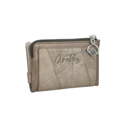 ANEKKE Carteira Média Flexível RFID Auralis Taupe | Ref. 280.42819-912