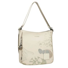 ANEKKE Mala Conversível Mochila Gaia Bege | Ref. 280.42875-072