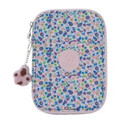 Estojo Escolar KIPLING 100 Pens Digi Flower Print | Ref. 187.KI60027ER