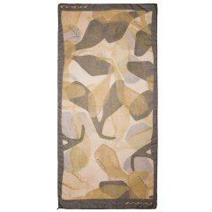 ANEKKE Lenço / Écharpe Estampado Bloom Castanho | Ref. 280.42470-041