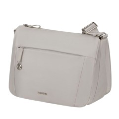 SAMSONITE Mala de Ombro c/ 3 Comp. Move 5.0 Cinza Nuvem | Ref. 92.151644-9930