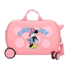Mala Infantil 45cm 4R Easyjet MINNIE Find Your Joy Rosa | Ref. 186.4771048