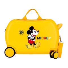 Mala Infantil 45cm 4R Easyjet MICKEY 3D Ocre | Ref. 186.2921022