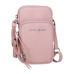 Bolsa de Tiracolo Porta Telemóvel PEPE JEANS Paola Rosa Claro | Ref. 186.7445242