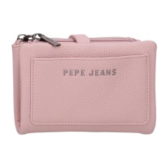 Carteira Porta-Moedas Removível PEPE JEANS Paola Rosa Claro | Ref. 186.7448342