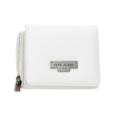 Carteira Pequena PEPE JEANS Margaret Branca | Ref. 186.7388241
