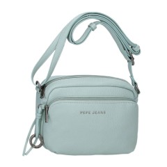 Mala de Tiracolo PEPE JEANS Paola Verde Turquesa | Ref. 186.7445541