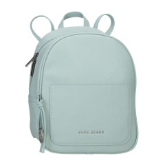 Mochila de Senhora Casual 27cm PEPE JEANS Paola Verde Turquesa | Ref. 186.7442041