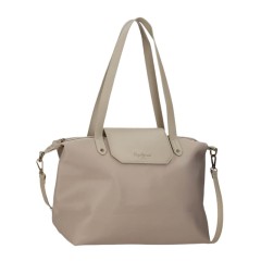 Saco de Ombro Grande PEPE JEANS Leire Taupe | Ref. 186.7517642