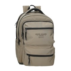 Mochila Adap. Portátil e Tablet 2C PEPE JEANS Waltford Camel | Ref. 186.7272542