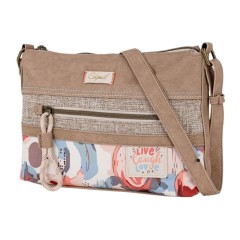 Mala de Tiracolo SKPAT Leyre Taupe | Ref. 237.32853001