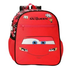 Mochila Pré-Escolar 33cm Adap. CARS McQueen Red Vermelha | Ref. 186.42122F1