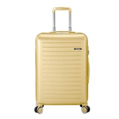 BENZI Mala de Viagem / Trolley Médio 68cm 4R BZ5910 Amarela | Ref. 288.BZ5910AMB