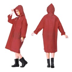 BENZI Capa / Casaco de Chuva Impermeável S/M BZ5329 Bordô | Ref. 288.BZ5329B-SM