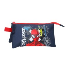 Estojo Escolar Triplo Gravity of SPIDERMAN Azul Marinho | Ref. 186.4264311