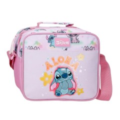 Lancheira Térmica Adaptável STITCH You & Me Malva | Ref. 186.4354811