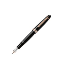 Caneta-tinteiro Montblanc Meisterstück Red Gold LeGrand (M) Preta | Ref. 238.112670