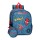 Mochila Infantil Adap. 25cm Spiderman DENIM Azul | Ref. 186.46120D1