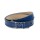 Pulseira de Homem em Couro Montblanc Logo M Azul | Ref. 238.129500