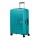 American Tourister Mala de Viagem / Trolley Grande 77cm 4R Exp. AEROSTEP Turquesa | Ref. 92MD800321 American Tourister Mala de Viagem / Trolley Grande 77cm 4R Exp. AEROSTEP Turquesa | Ref. 92MD800321