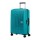 American Tourister Mala de Viagem / Trolley Médio 67cm 4R Exp. AEROSTEP Turquesa | Ref. 92MD800221
