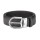 Cinto Clássico Montblanc c/ Fivela Ferradura 35mm Cinza | Ref. 238.129437 Cinto Clássico Montblanc c/ Fivela Ferradura 35mm Cinza | Ref. 238.129437