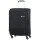 SAMSONITE Mala de Viagem / Trolley Médio 66cm 4 Rodas Exp. Base Boost Preta | Ref. 9238N00409