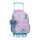 Mochila Pré-Escolar Adap. 28Cm c/ Carro Enso CUTE GIRL Lilás | Ref. 186.95322T1 Mochila Pré-Escolar Adap. 28Cm c/ Carro Enso CUTE GIRL Lilás | Ref. 186.95322T1