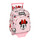 Mochila Infantil 34Cm c/ Carro Minnie ME TIME Rosa | Ref. 248.612312020