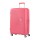 American Tourister Mala de Viagem Grande 77cm 4R Exp. SOUNDBOX Coral | Ref. 9232G00300