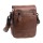 Bolsa de Tiracolo Pequena c/ Pala MATTIES Rustic Castanha | Ref. 132.4010180