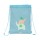 Mochila Saco Infantil Safta ELEFANTES Azul | Ref. 248.642390855 Mochila Saco Infantil Safta ELEFANTES Azul | Ref. 248.642390855
